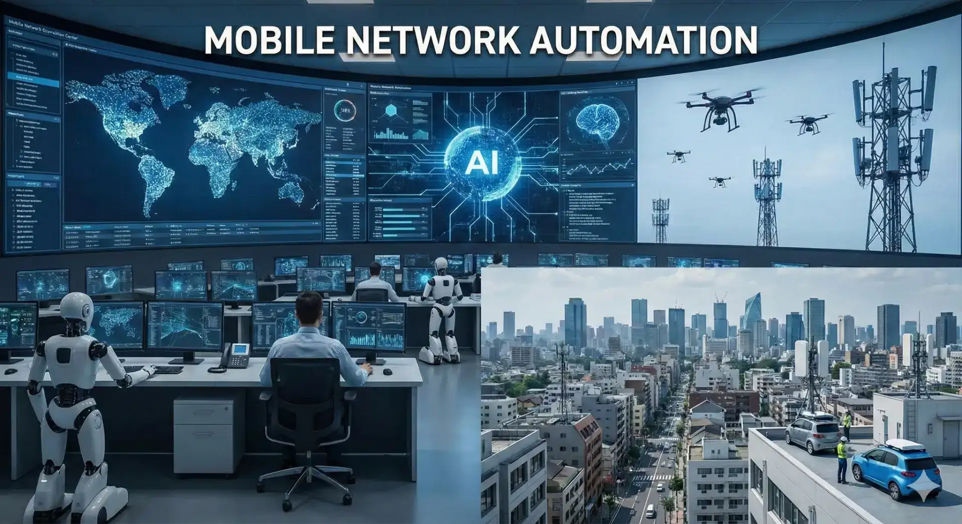 هو إزاي الـ Automation بقت جزء أساسي في شبكات الموبايل؟