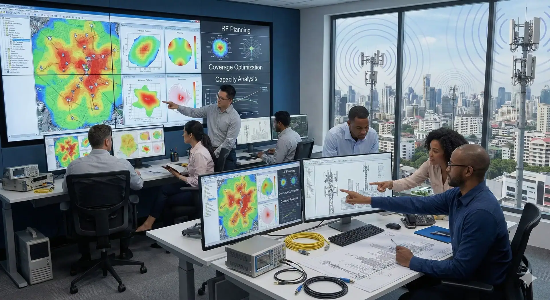 إيه هي خطوات RF Planning في شبكات الموبايل؟