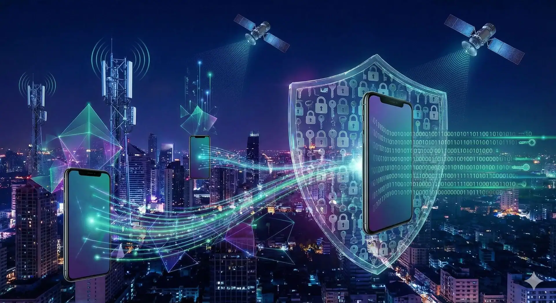 هل التشفير في شبكات الموبايل إجباري ولا اختياري؟