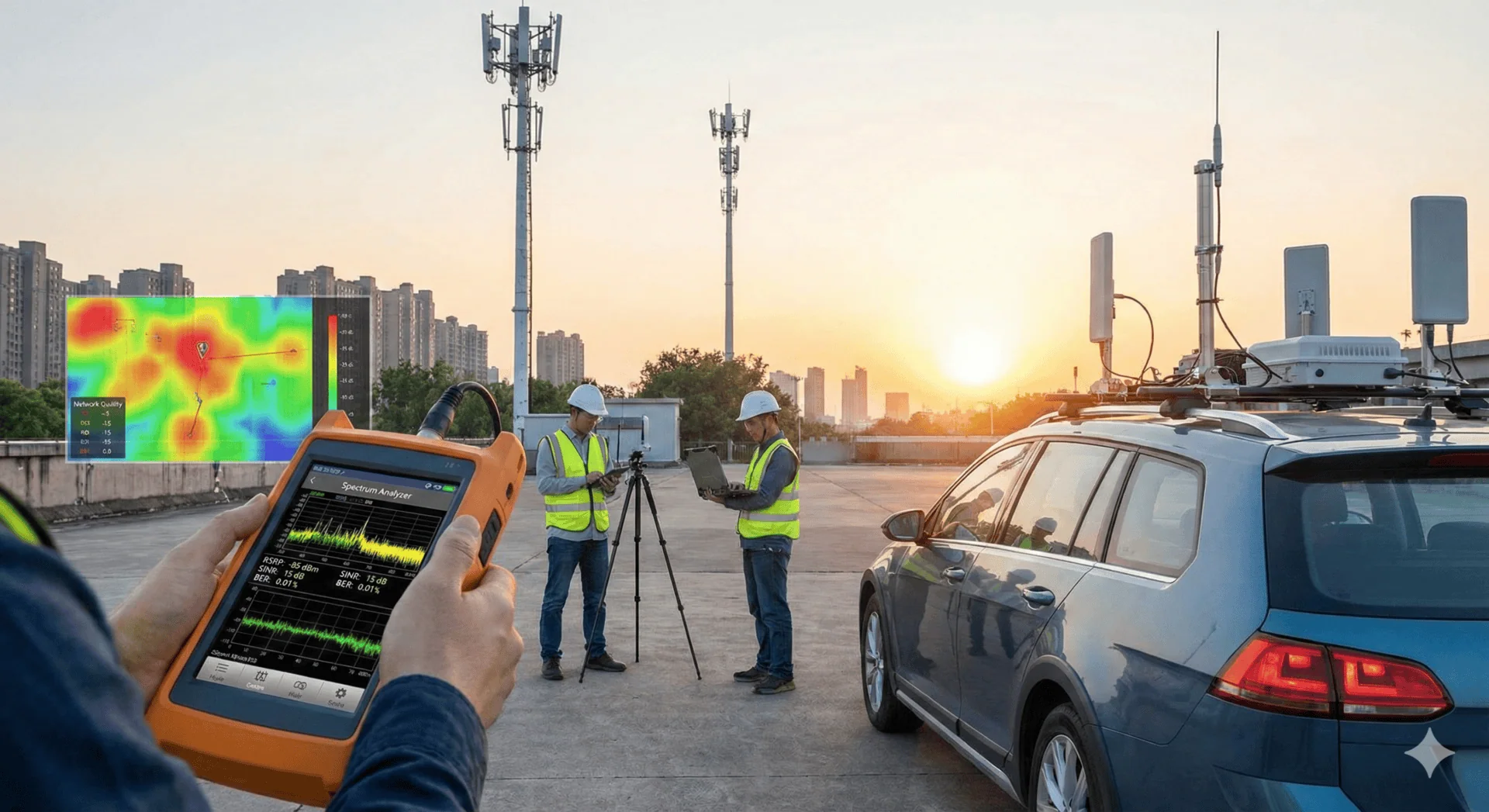 إيه الفرق بين RSSI و RSRP و RSRQ و SINR؟