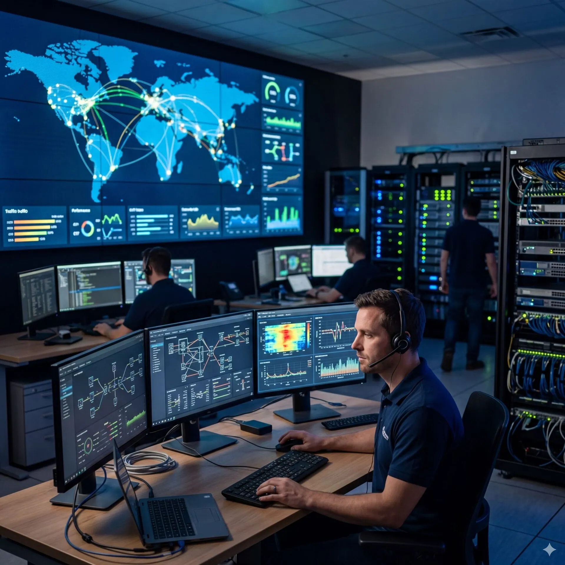 إيه مهام الوظايف المختلفة في مجال Mobile Core؟