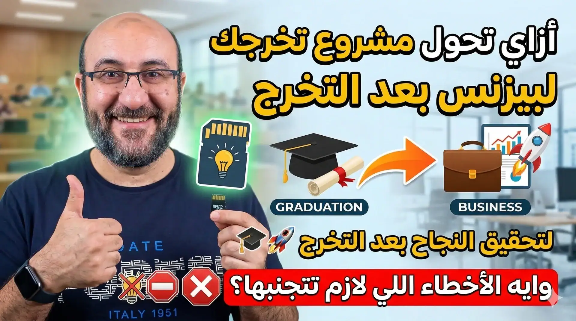 Ramadan Meeting – How to convert your graduation project into Business?