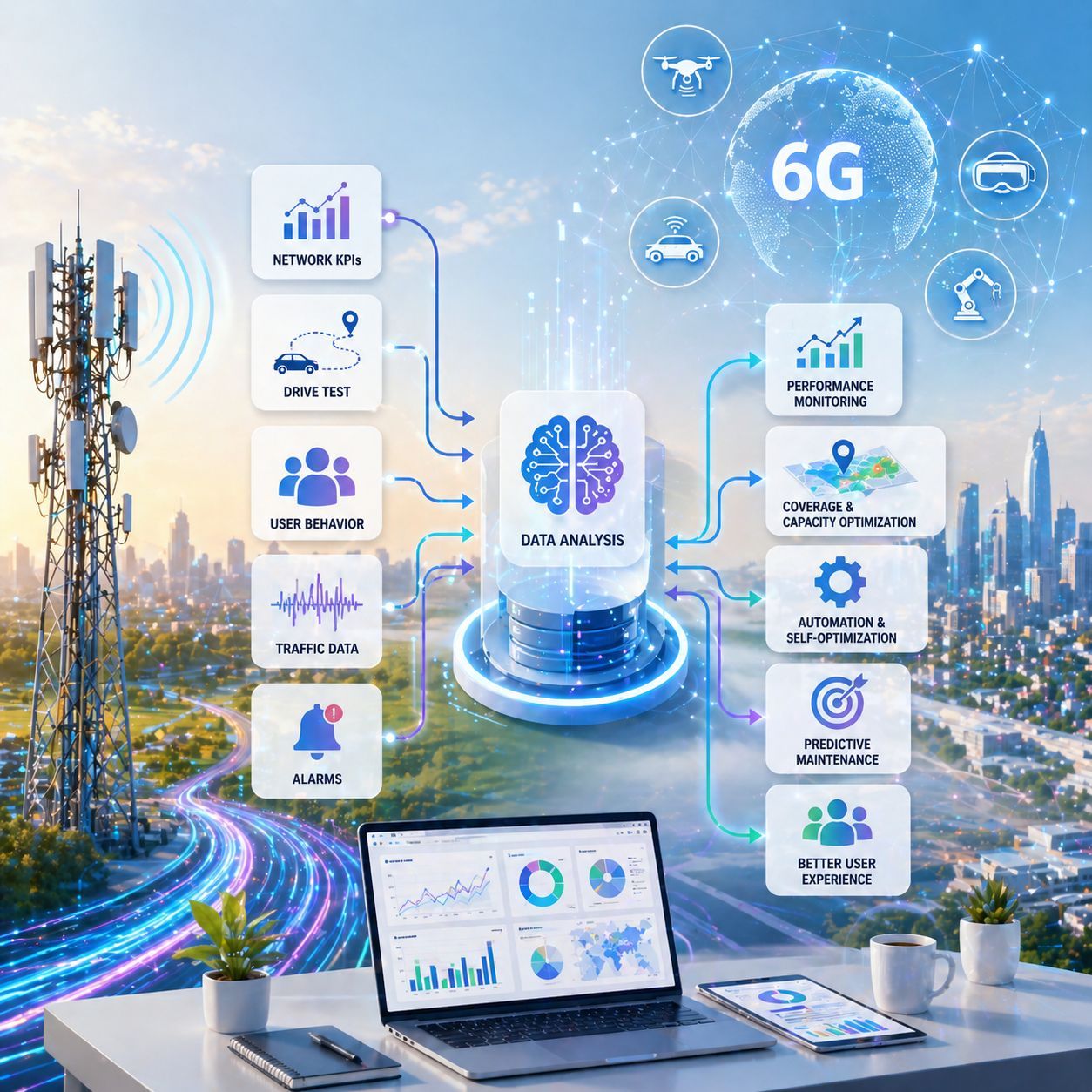 ليه تحليل البيانات (Data Analysis)بقى من أهم المهارات في شبكات الموبايل؟